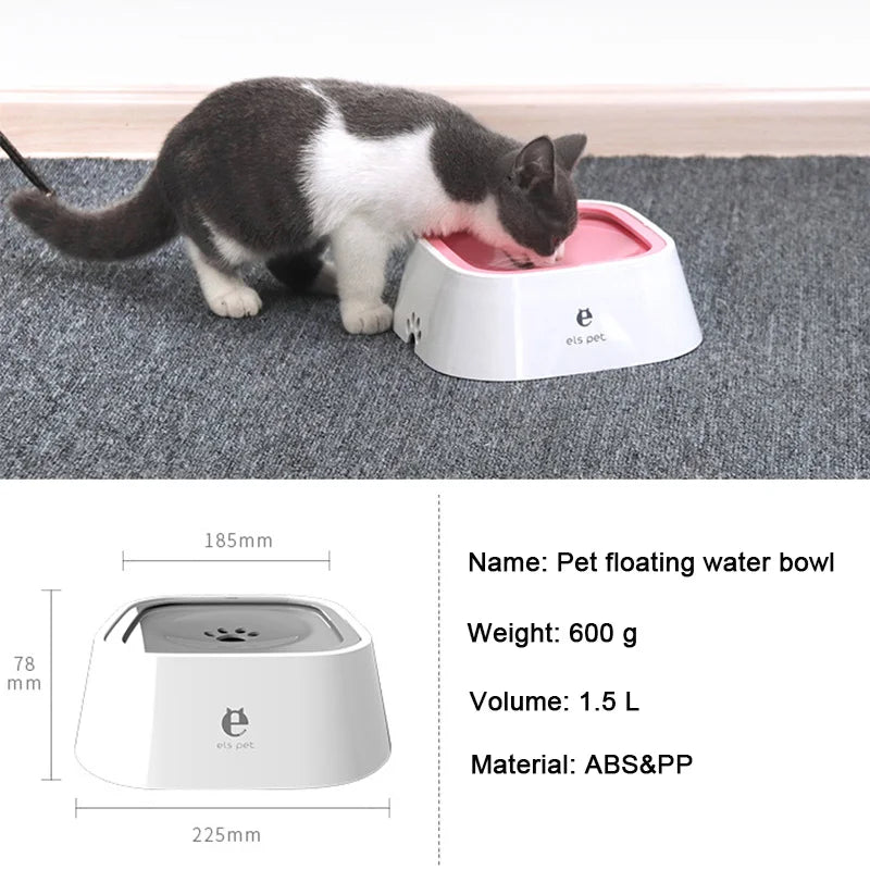 Anti-Overflow Pet Drinking Bowl