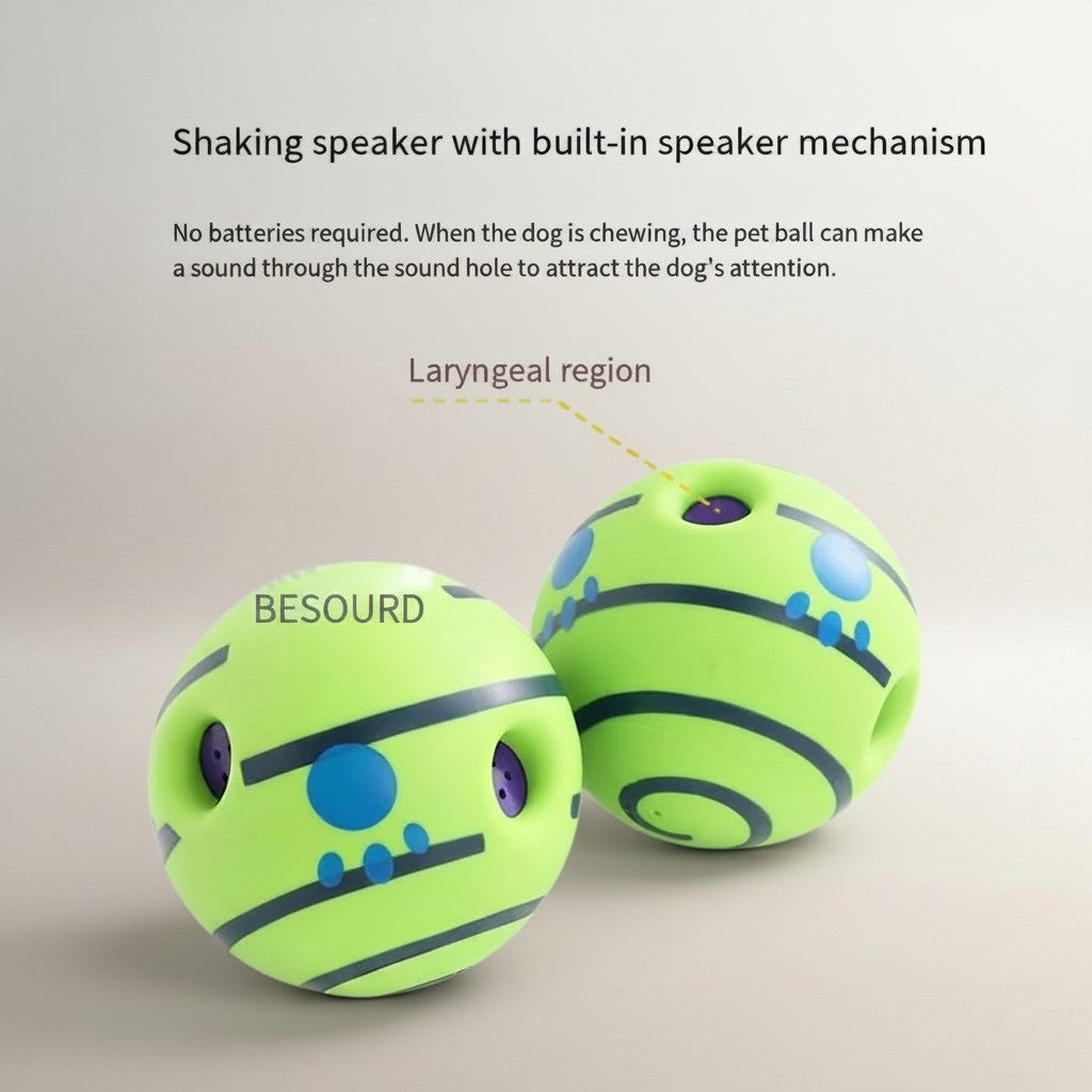 Attention-Grabbing Dog Toy Ball