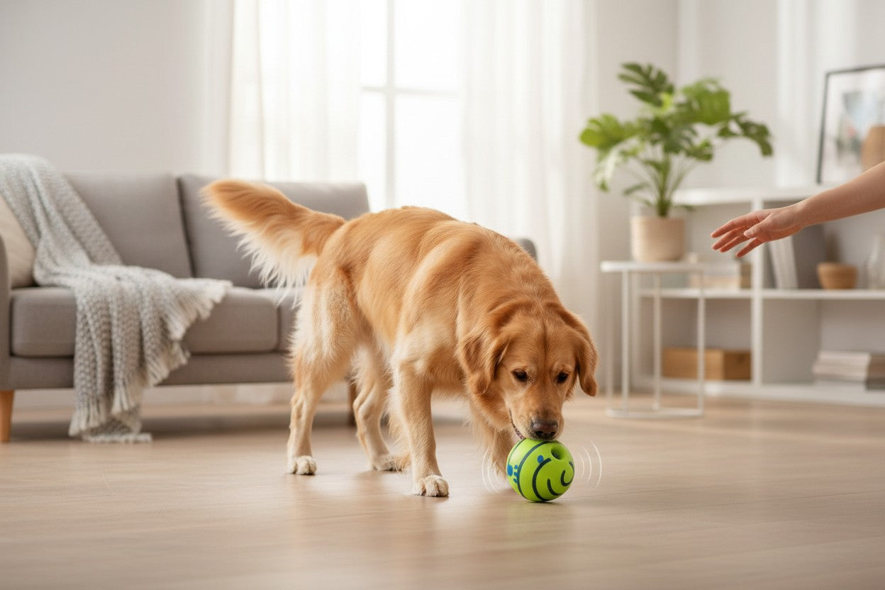 Attention-Grabbing Dog Toy Ball